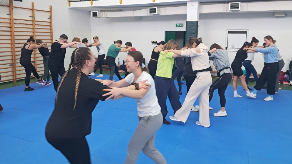 W Dzień Kobiet Inowrocławianki uczyły się samoobrony/fot. Marcin Glapiak