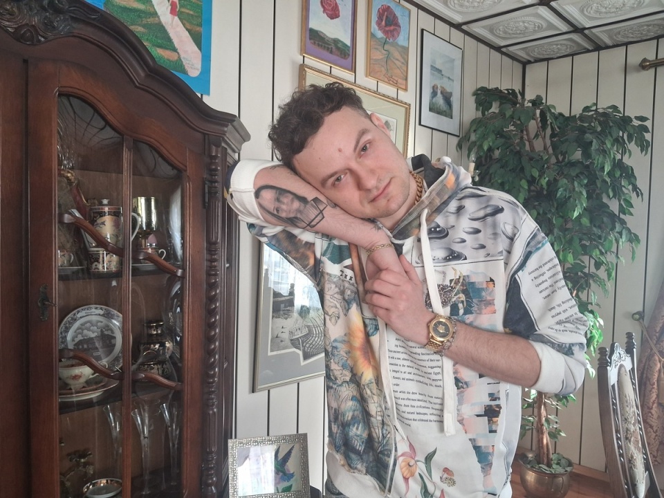 Augustyn Kennedy, czyli Konrad Grabowski z Nieszawy. / Fot. Iwona Muszytowska-Rzeszotek