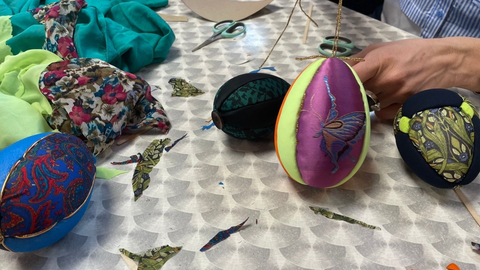 Wykorzystana podczas warsztatów metoda kimekomi wywodzi się z Japonii/fot. Natasza Trzebuchowska