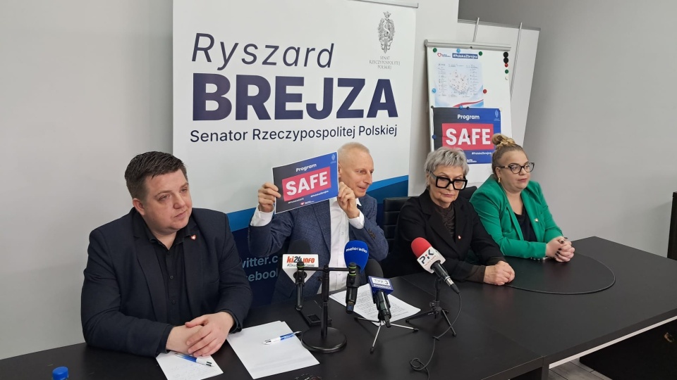 Konferencja senatora Ryszarda Brejzy/fot. Marcin Glapiak