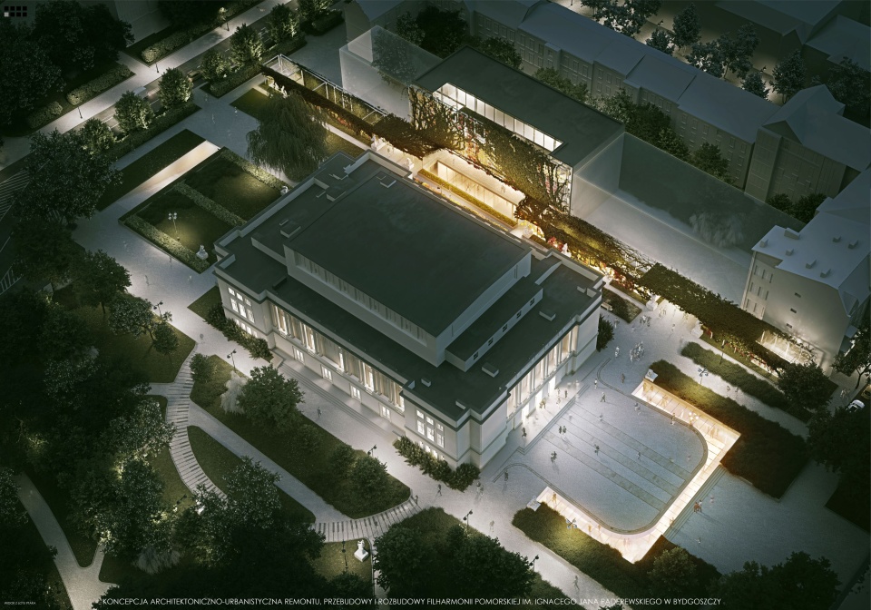 Wizualizacja wykonana przez KKM Kozień Architekci Kraków