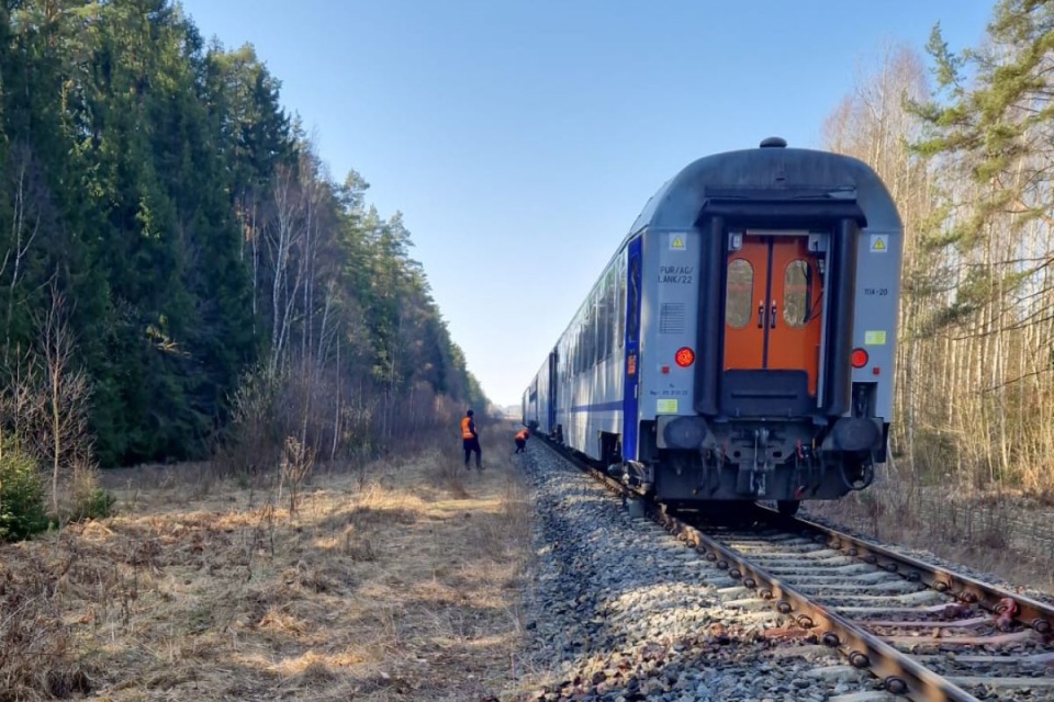Do wypadku doszło 22 marca/ Fot. Komenda Powiatowa Państwowej Straży Pożarnej w Hajnówce