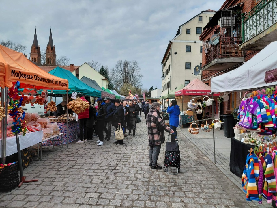Włocławski Jarmark Wielkanocny. / Fot. Radosław Jagieła
