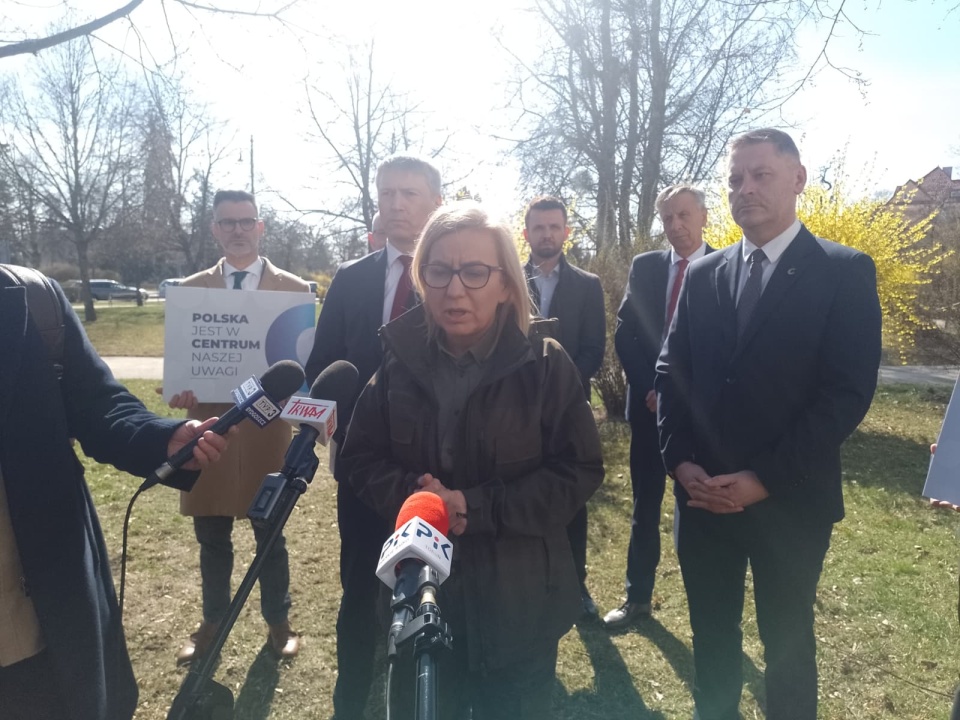 Minister Paulina Hennig-Kloska w Toruniu/fot. Michał Zareba