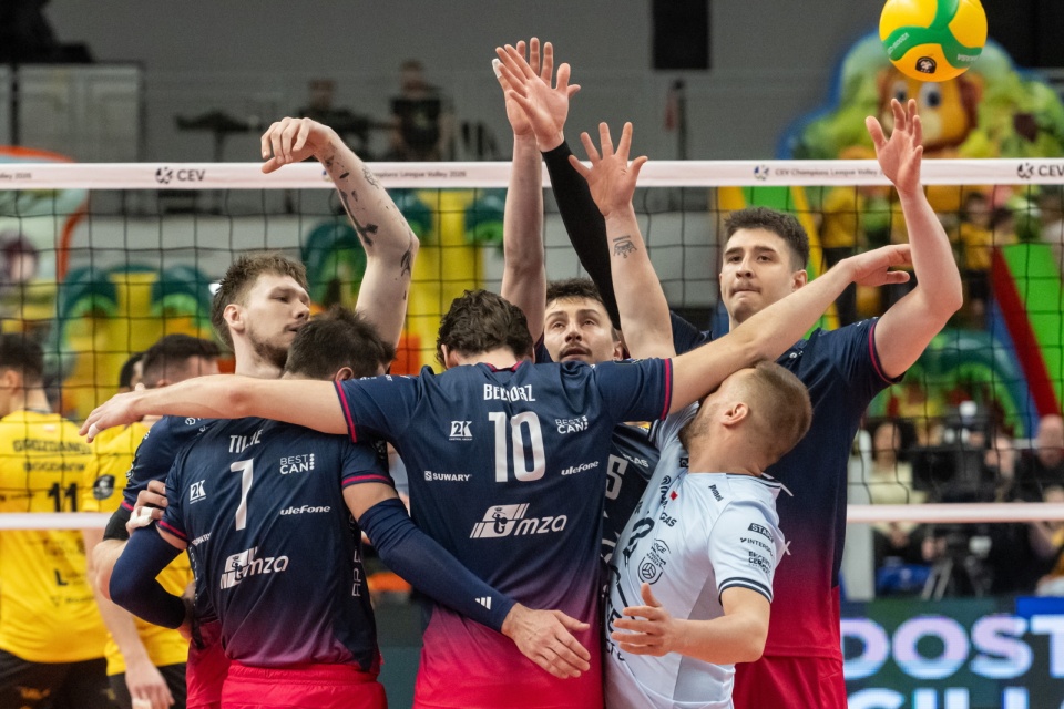 Projekt wyeliminował LUK i awansował do półfinału LM/fot. PAP/Wojtek Jargiło