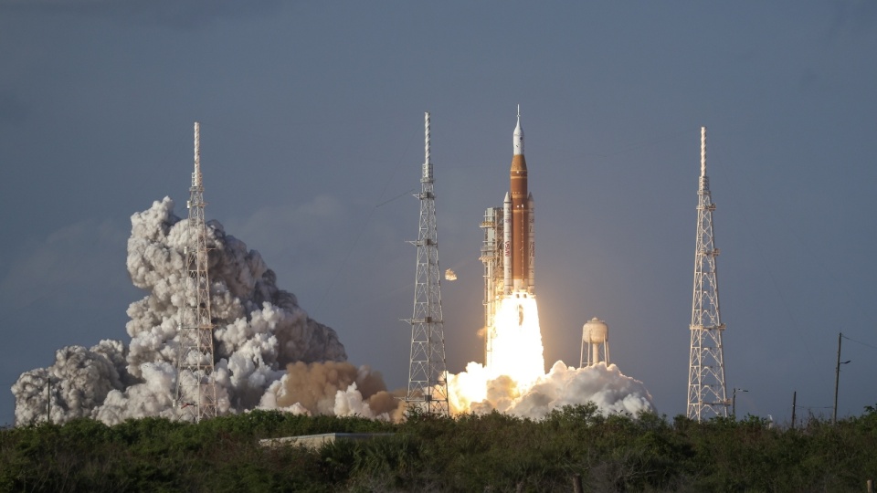 Misja Artemis II wystartowała w stronę Księżyca/fot. PAP/EPA/CRISTOBAL HERRERA-ULASHKEVICH