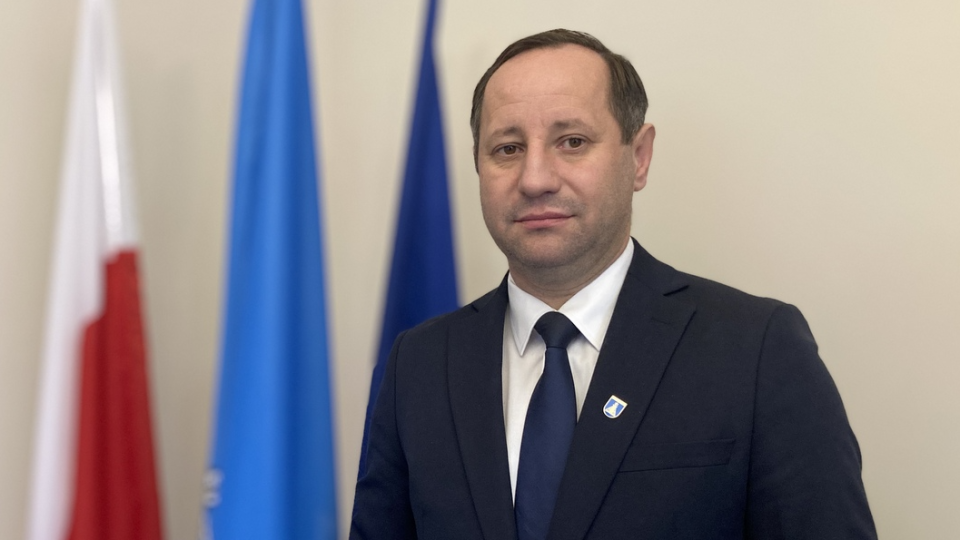 Burmistrz Ciechocinka Jarosław Jucewicz/fot. Krystian Makowski/Archiwum