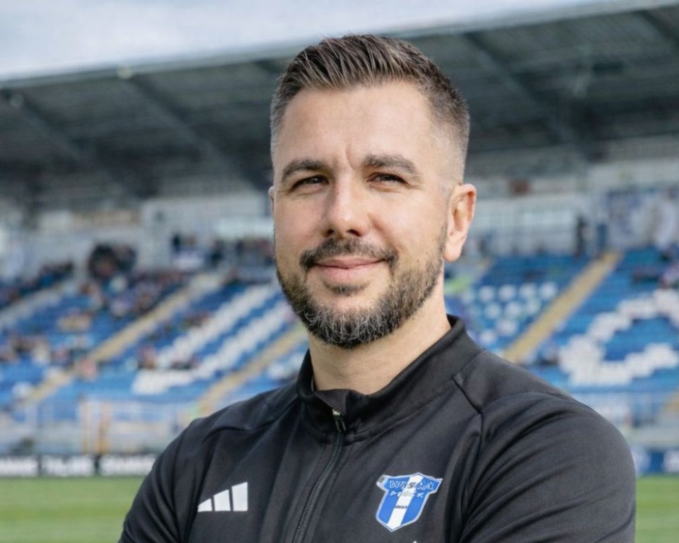 Trener, dyrektor sportowy Bydgoskiego Klubu Sportowego Chemik Łukasz Jankowski/Fot. Nadesłane