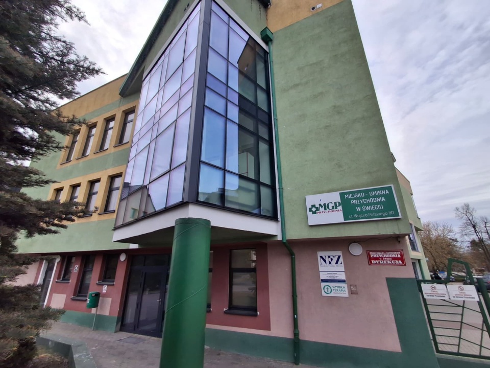 Przychodnia w Świeciu. / Fot. Marcin Doliński