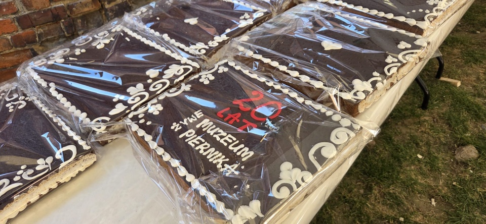 18 kwietnia 2026 roku stworzono najdłuższego piernika w Polsce. Mierzy 124 metry i 60 centymetrów!/fot. Mariusz Luda