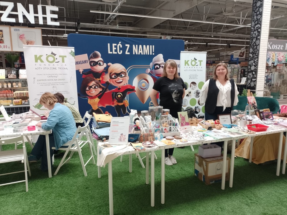 W Toruniu odbył się Kiermasz charytatywny na rzecz bezdomnych i chorych kotów/Fot. Michał Zaręba