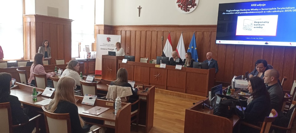 22. Regionalny Konkurs Wiedzy o Samorządzie Terytorialnym w Toruniu/fot. Monika Kaczyńska