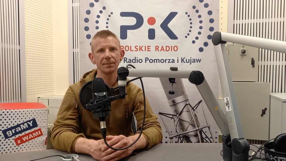 Bartosz Masiełajć, przewodnik terenowy po województwie kujawsko-pomorskim/fot. Tatiana Adonis