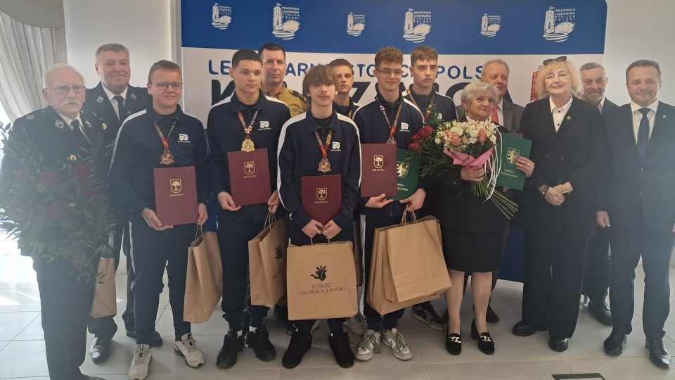 Młodzieżowa Drużyna OSP z naszego regionu została mistrzem Polski!/fot. Marcin Glapiak