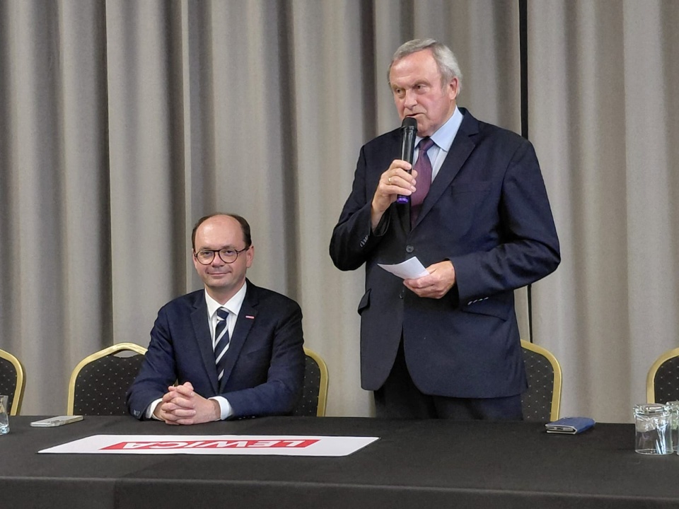 Sebastian Gajewski, wiceminister Rodziny, Pracy i Polityki Społecznej - był dzisiaj w podwłocławskim Kruszynie/Fot. Radosław Jagieła