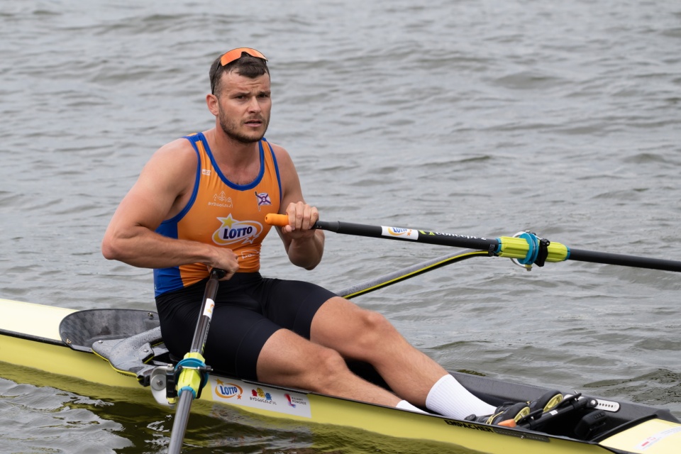 Mateusz Biskup był jednym ze złotych medalistów Lotto Bydgostii/fot. PAP/Jakub Kaczmarczyk