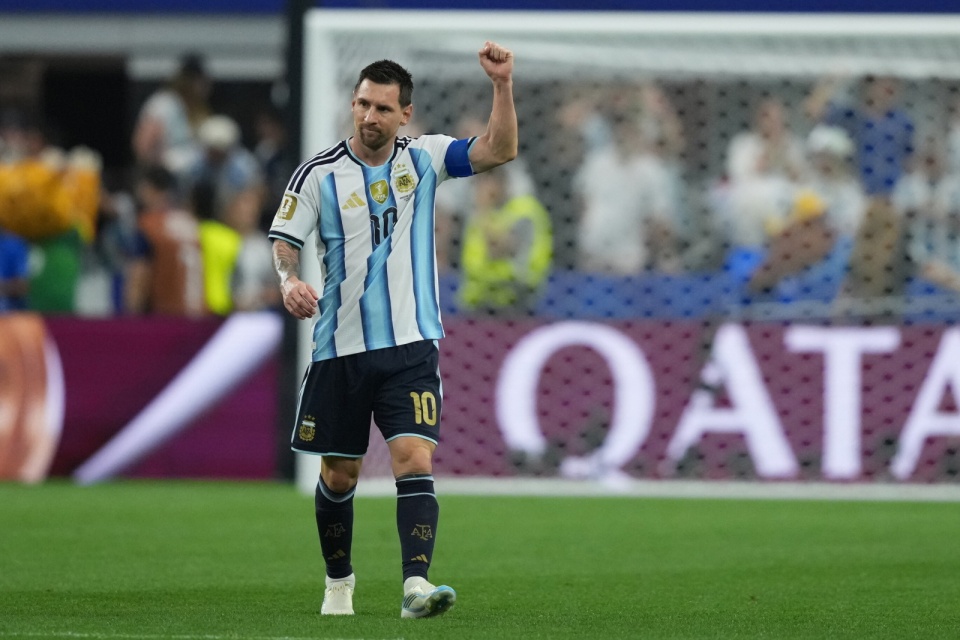 Lionel Messi jest na ten moment najskuteczniejszym zawodnikiem w historii mundialu/fot. PAP/EPA/Jeffrey McWhorter