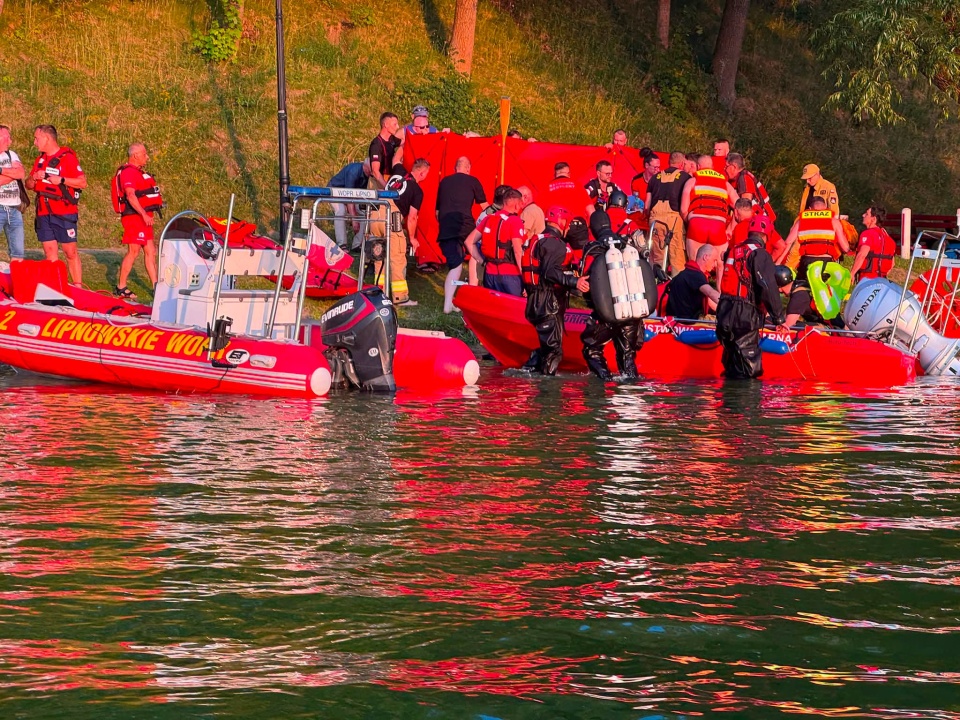 Służbom udało się odnaleźć 11-latkę / fot. WOPR Toruń