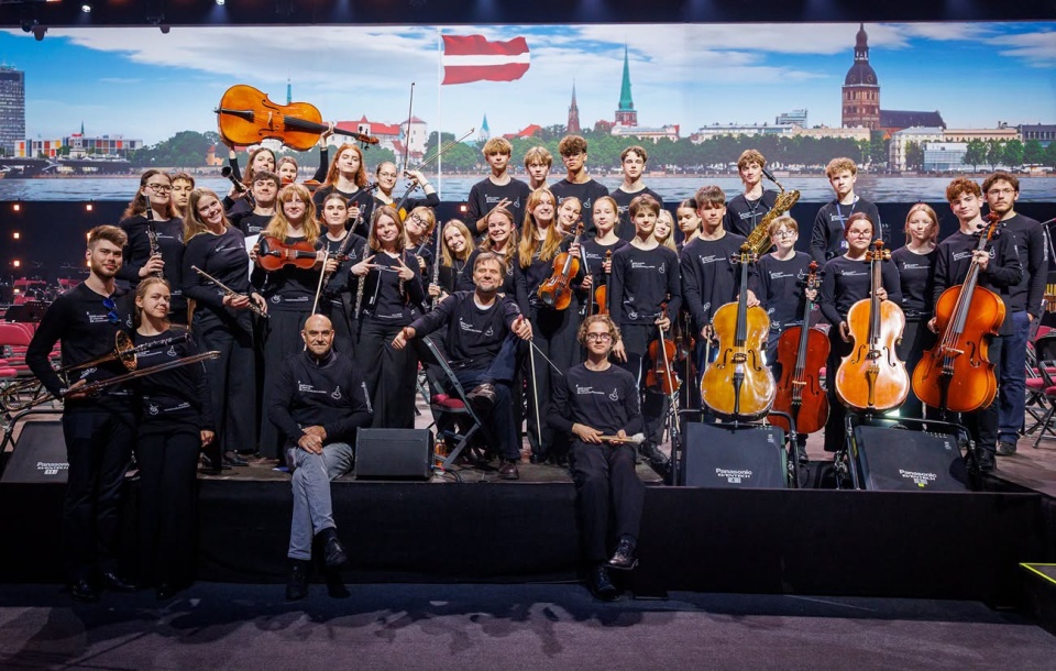 Kekava Youth Orchestra z Łotwy/fot. Pałac Młodzieży
