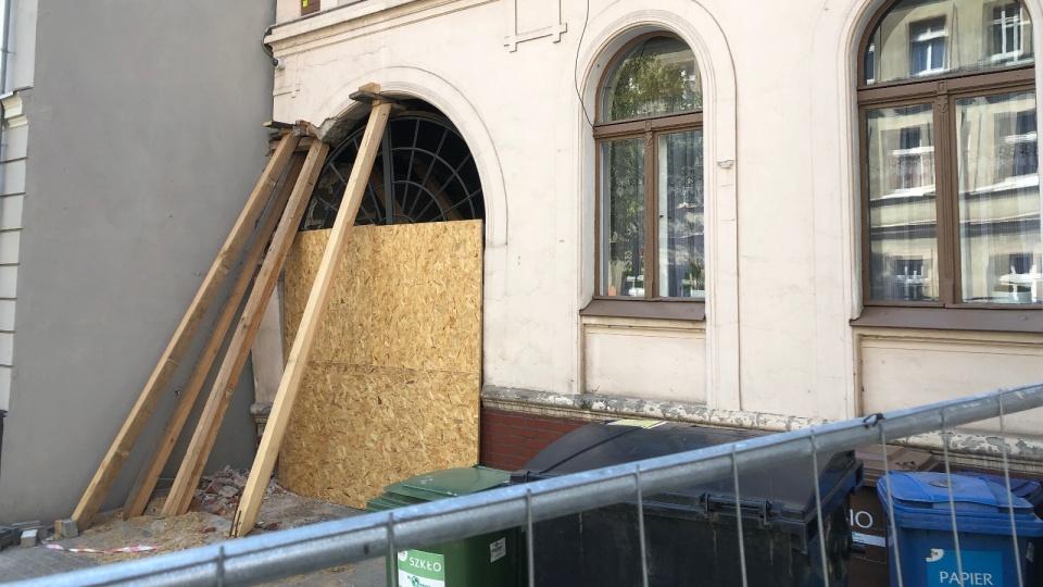 Stan kamienicy przy ul. Sienkiewicza 31 (13 lipca 2026)/fot. Jarosław Wieprzycki