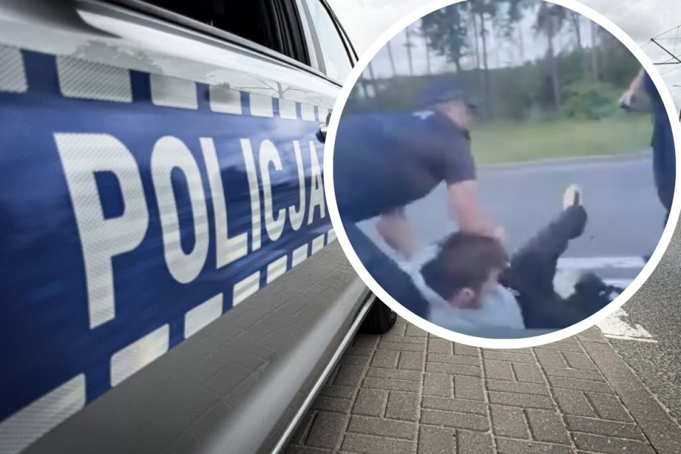Nagranie interwencji wobec młodego kierowcy na facebookowym profilu umieścił je Zbigniew Stonoga/ Fot. Facebook