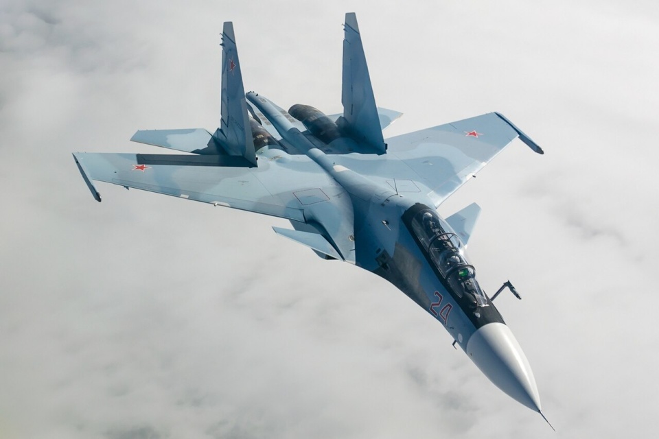 Nad Bałtykiem przechwycono rosyjskie myśliwce Su-30 /fot. Wikipedia