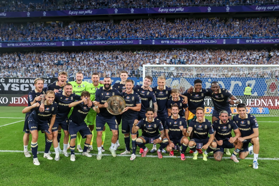 Lech Poznań zaczął sezon od wygrania Superpucharu/fot. PAP/Paweł Jaskółka