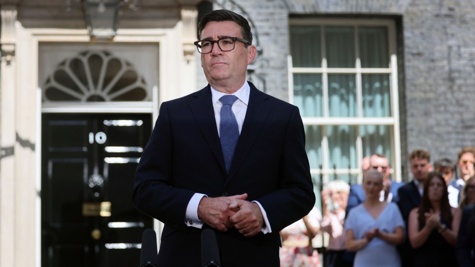 Andy Burnham nowym premierem Wielkiej Brytanii/fot. PAP/EPA