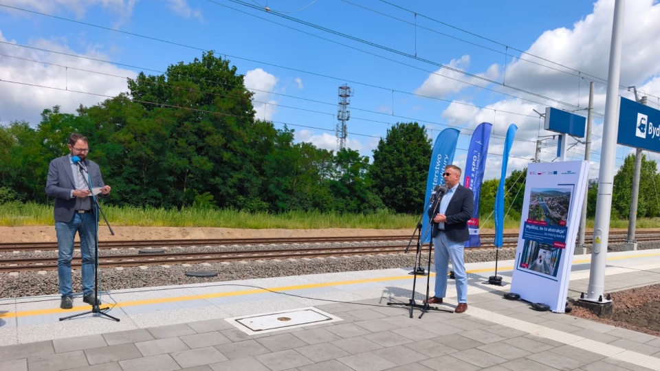 Dwa nowe perony o nazwie Bydgoszcz-Stary Fordon będą dostępne dla pasażerów pociągów, dzięki położeniu dodatkowych torów między Kowalewem Pomorskim a stacją Bydgoszcz Wschód/ Fot. Bartosz Nawrocki