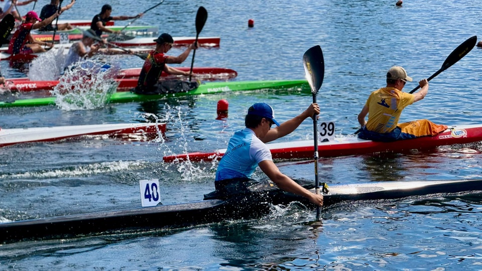 Zawodnicy z województwa kujawsko-pomorskiego należeli do czołowych postaci Mistrzostw Polski Juniorów i Ogólnopolskiej Olimpiady Młodzieży w kajakarstwie klasycznym/fot. Izabela Langner