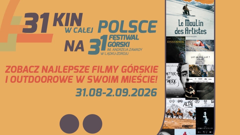 Toruń na trasie Festiwalu Górskiego w Kinach /fot. Fesitwal Górski im. Andrzeja Zawady