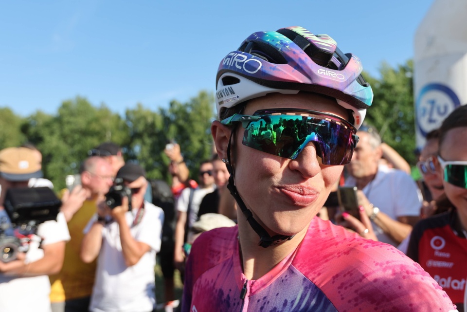 Katarzyna Niewiadoma zakończyła TdF na drugiej pozycji/fot. PAP/Grzegorz Momot