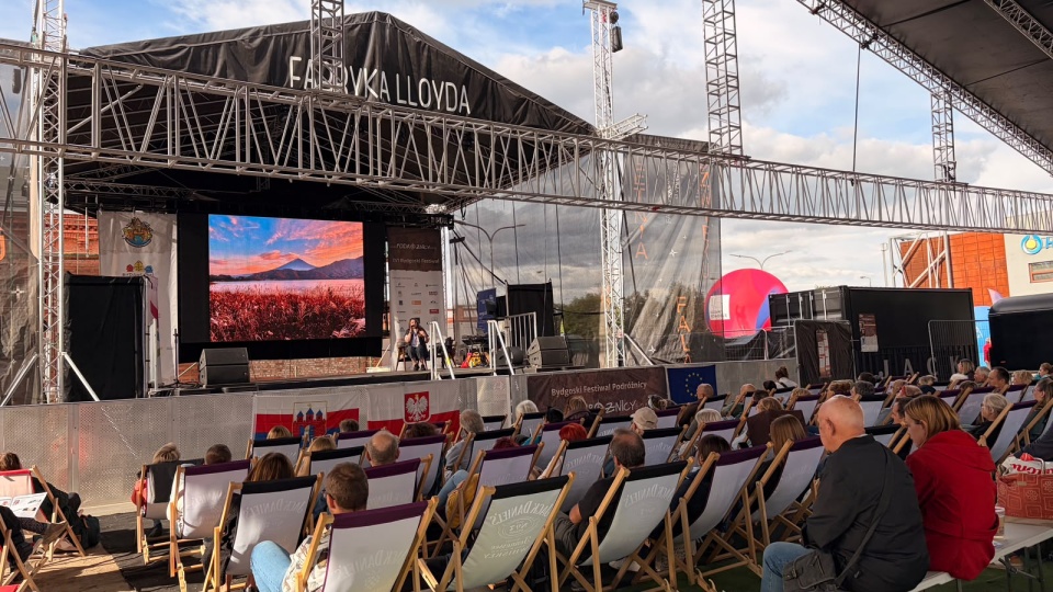 W Bydgoszczy trwa festiwal „Podróżnicy". /fot. Natasza Trzebuchowska