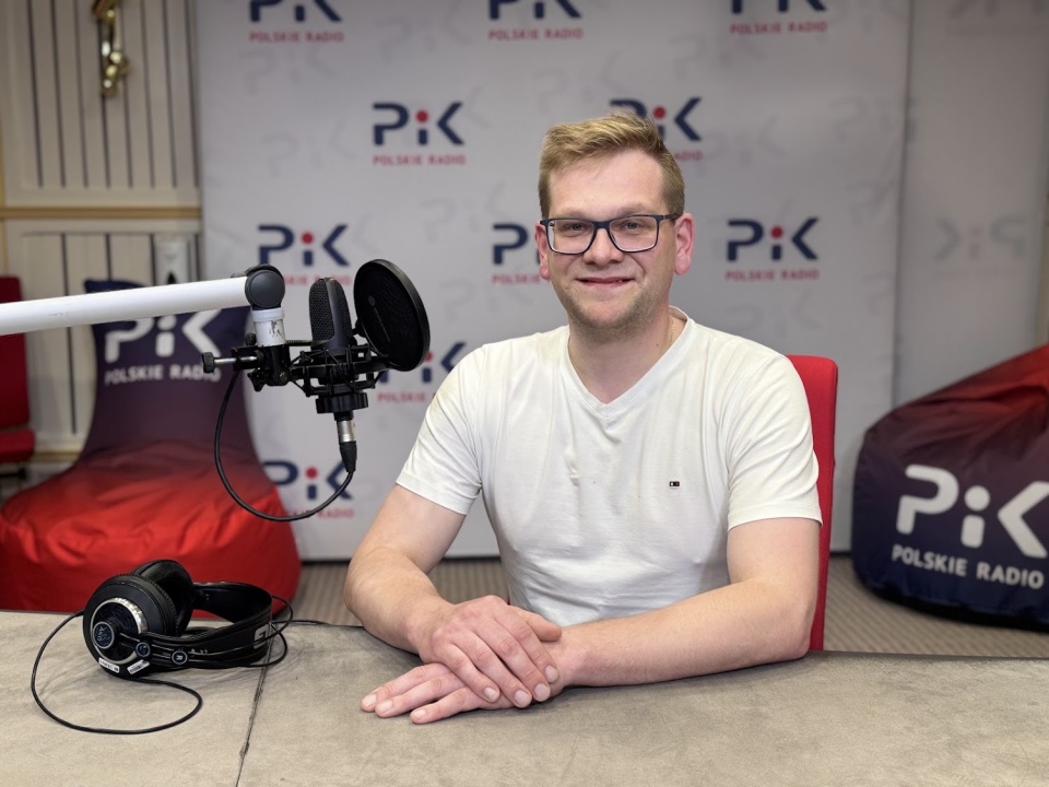 Mikołaj Oleksy - dyrektor Fordońskiego Festiwalu Organowego Fot. Magda Jasińska