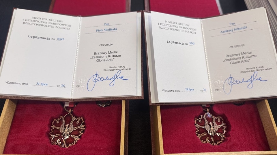 Brązowe medale „Zasłużony Kulturze Gloria Artis”/fot. Magda Jasińska