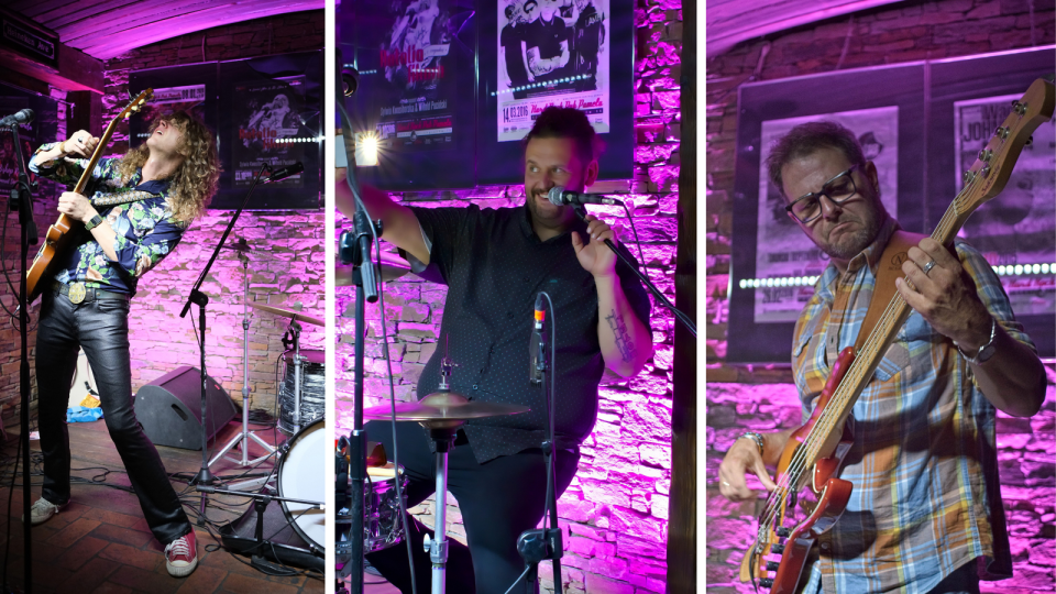 Koncert The Black Hole w Hard Rock Pubie Pamela. / Fot. ED Foto