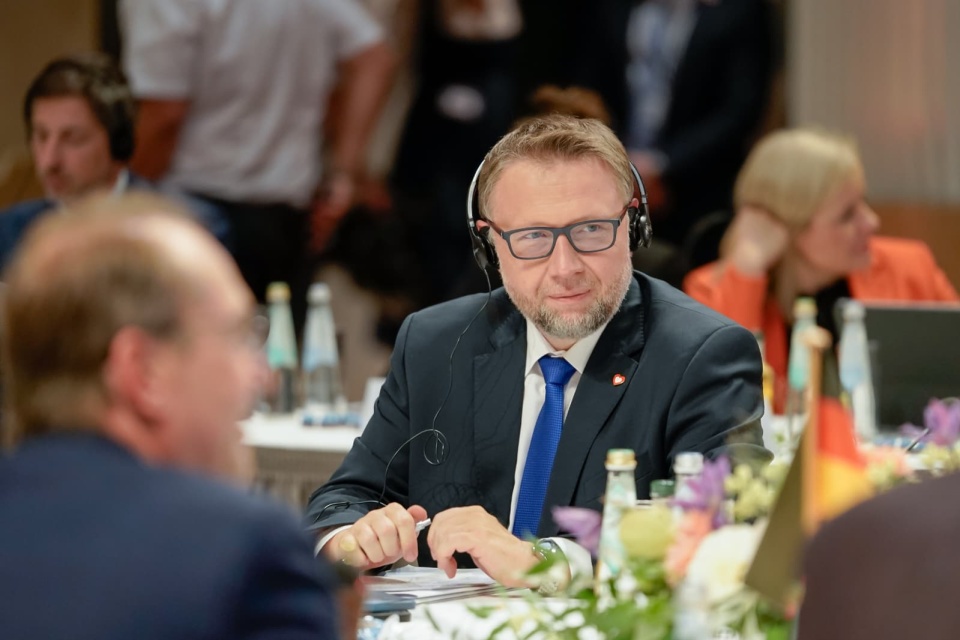 Minister Marcin Kierwiński na szczycie migracyjnym w Monachium/fot. gov.pl